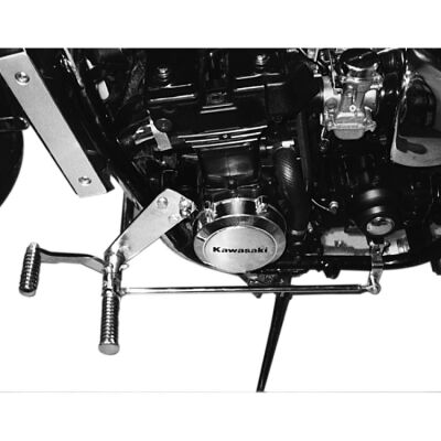 Přepákování Motorrad Burchard pro Kawasaki ZL 600, předsunutí -  45 cm - chrom - SUNDANCE